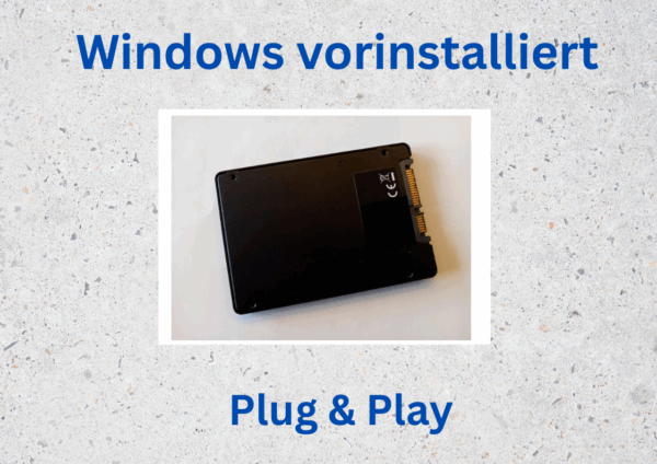 SSD Festplatte Windows 10 /11 Pro vorinstalliert für Dell Latitude 14 E7440