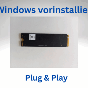 SSD Festplatte M.2 PCIe Windows 10 /11 Pro vorinstalliert für Asus ZenBook 14 UM425IA