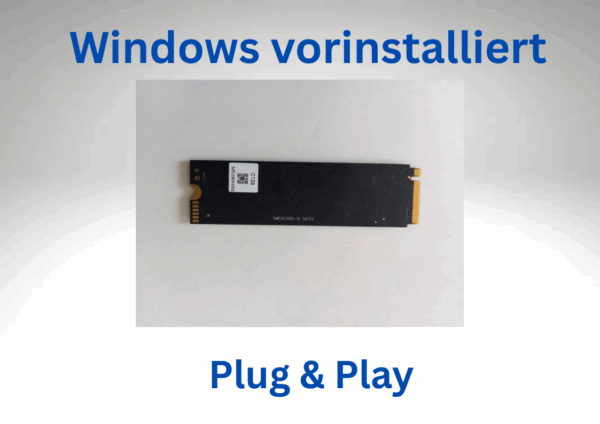 SSD Festplatte M.2 PCIe Windows 10 /11 Pro vorinstalliert für Asus ZenBook 13 UX334FL